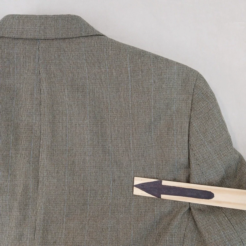 Chaps 42R‎ Mens Blazer Sport Coat Jacket NWT Brown 21x30 FLAW